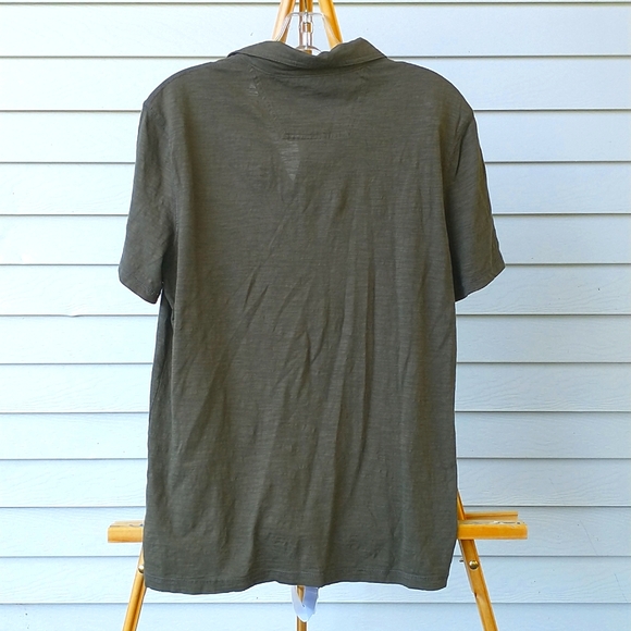 Calvin Klein Olive Green Polo Shirt Size Small - Picture 2 of 5